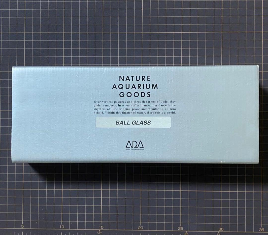 【廃盤・未使用】ADA ボールグラス　アクアデザインアマノ　BALL GLASS