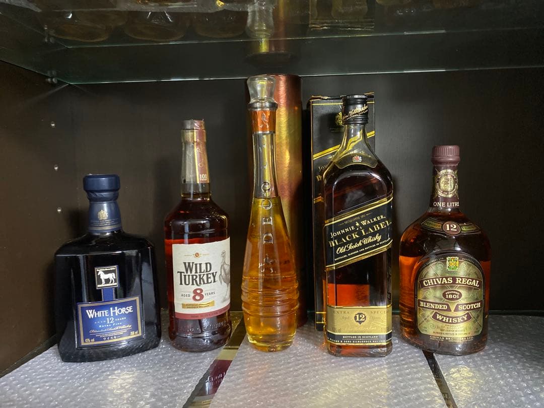 ジャックダニエルとバランタインのウイスキーセット