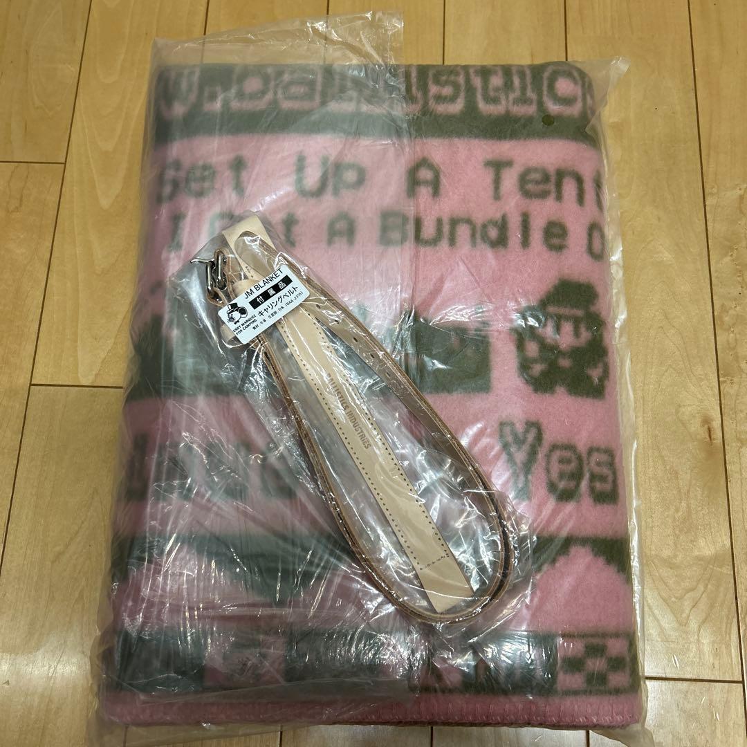 【新品】バリスティクス　JM ブランケット　ピンク