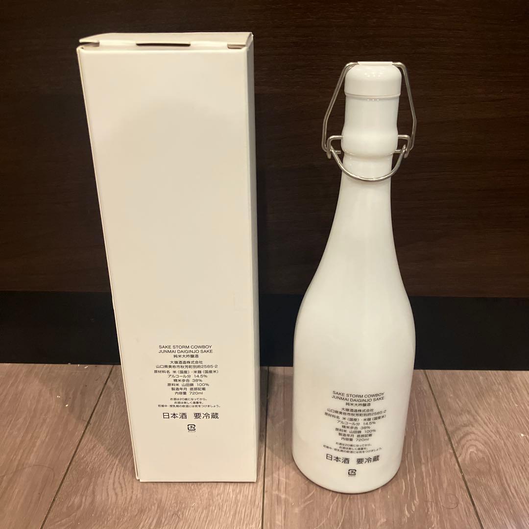 【未開封】SAKE STORM COWBOY JUNMAI