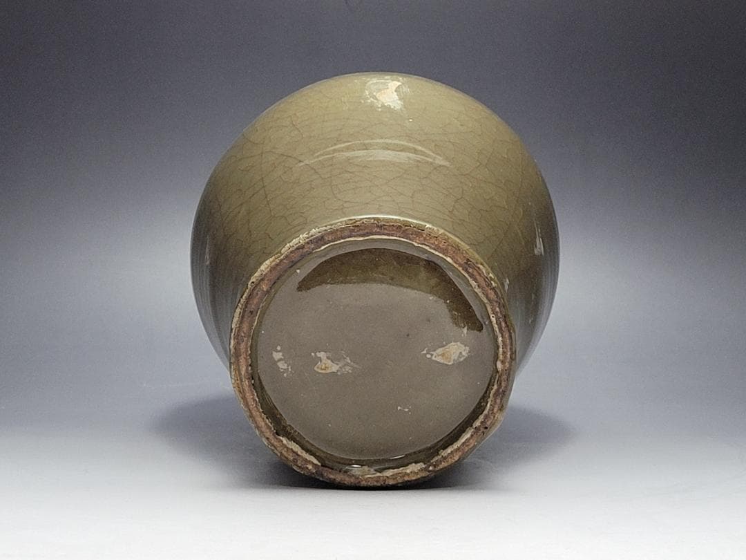 青磁 花瓶 宋元時代 高さ約27.2cm