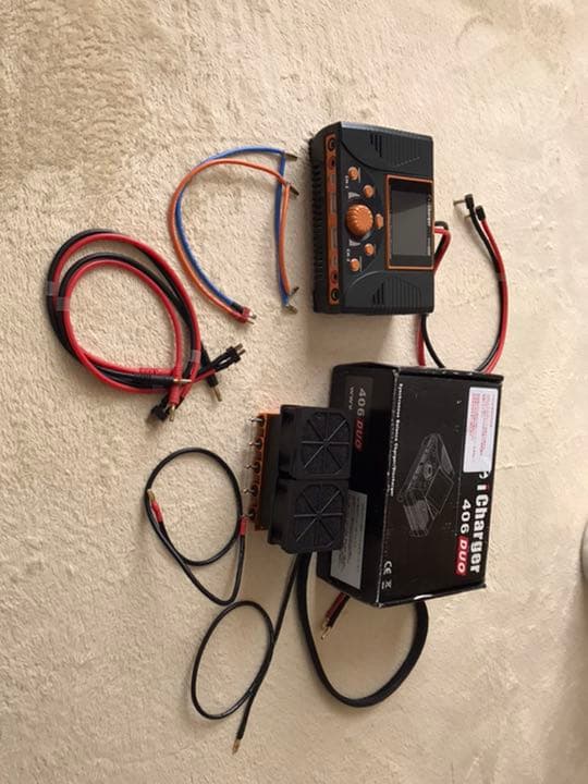 充電器　放電機　iCharger406DUO 抵抗器付き　40A放電可能