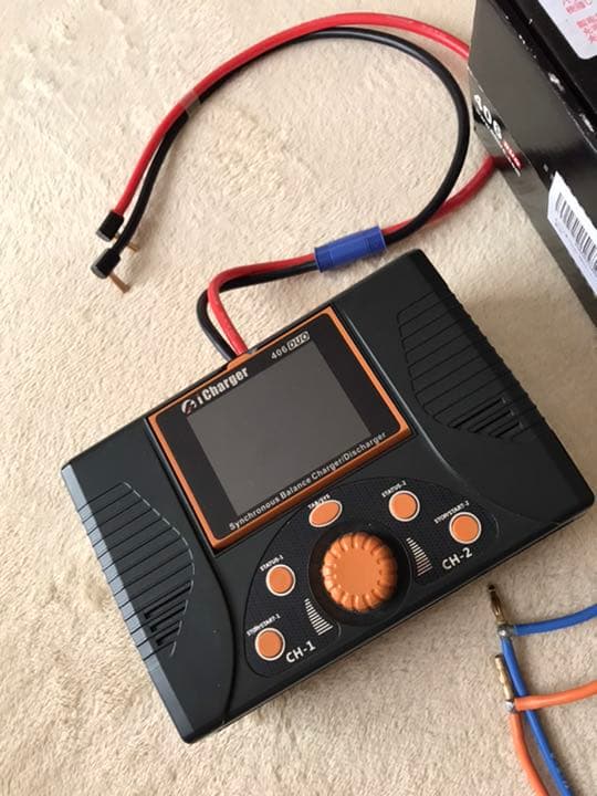 充電器　放電機　iCharger406DUO 抵抗器付き　40A放電可能