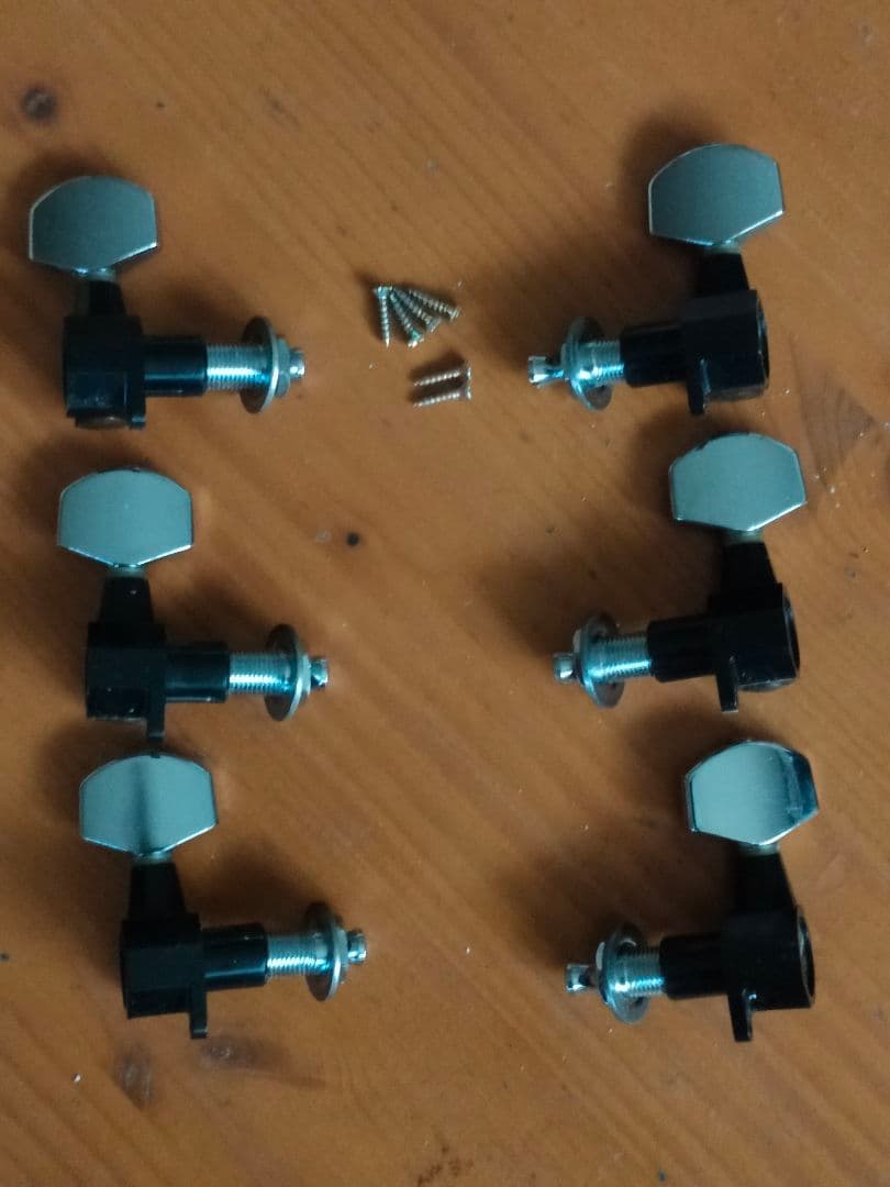 ギター用ペグ 6個セット（3x3）