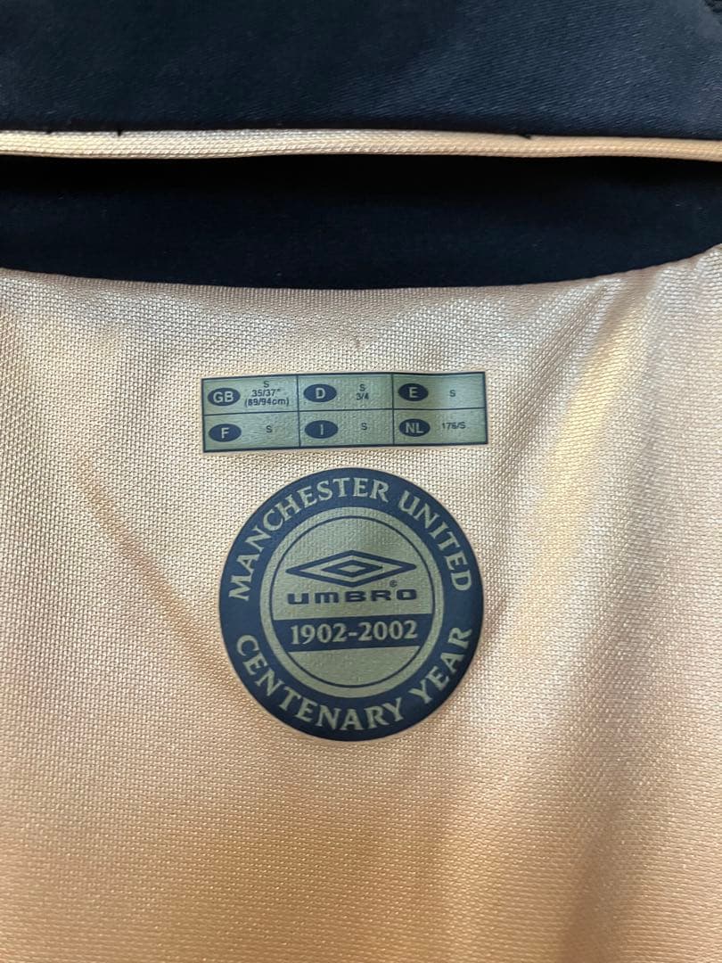 【100周年記念】マンチェスターユナイテッド ユニフォーム 2001-02 S