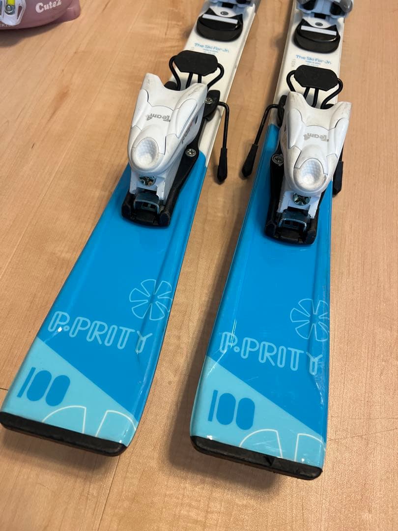 スキー板100 スキー靴19.0　セット　ジュニア