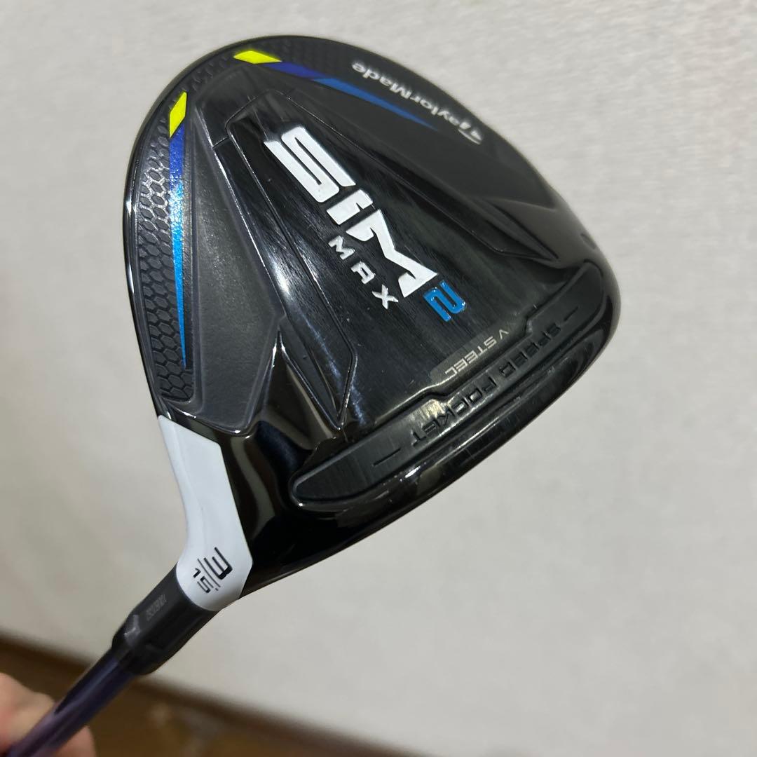 TaylorMade SIM2 MAX フェアウェイウッド 15度　TB60s