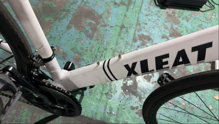 1#中古　ロードバイク 自転車 初心者 21段変速　ホワイト