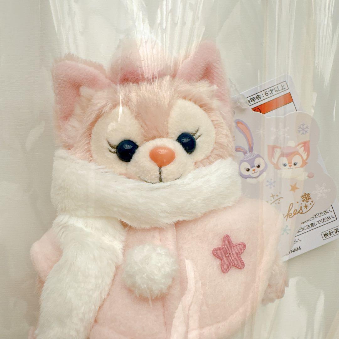 ディズニー ダンシングスノーフレークス クリスマス リーナベル ぬいぐるみバッジ