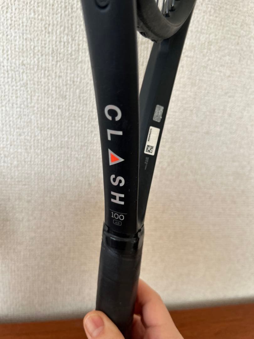 テニスラケット ウィルソン クラッシュ　ver1 100 グリップ2