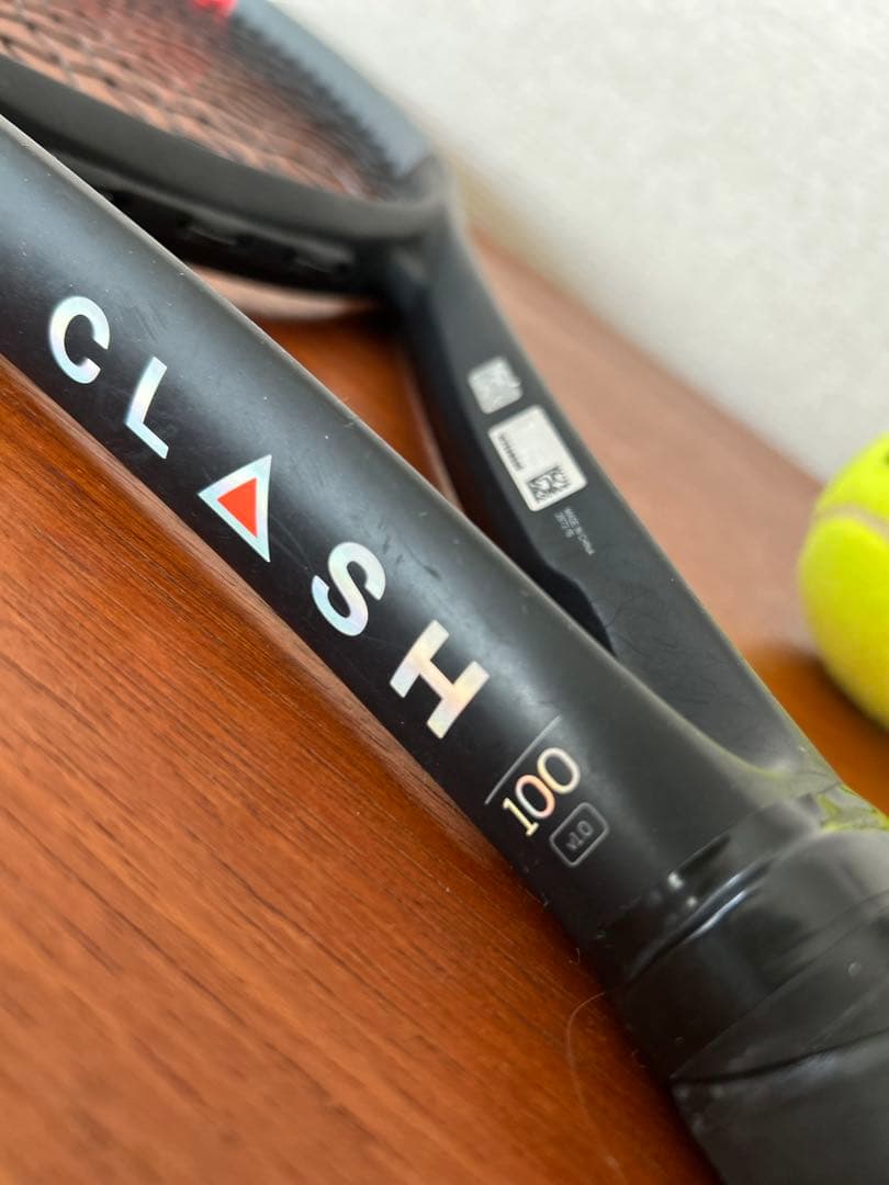 テニスラケット ウィルソン クラッシュ　ver1 100 グリップ2