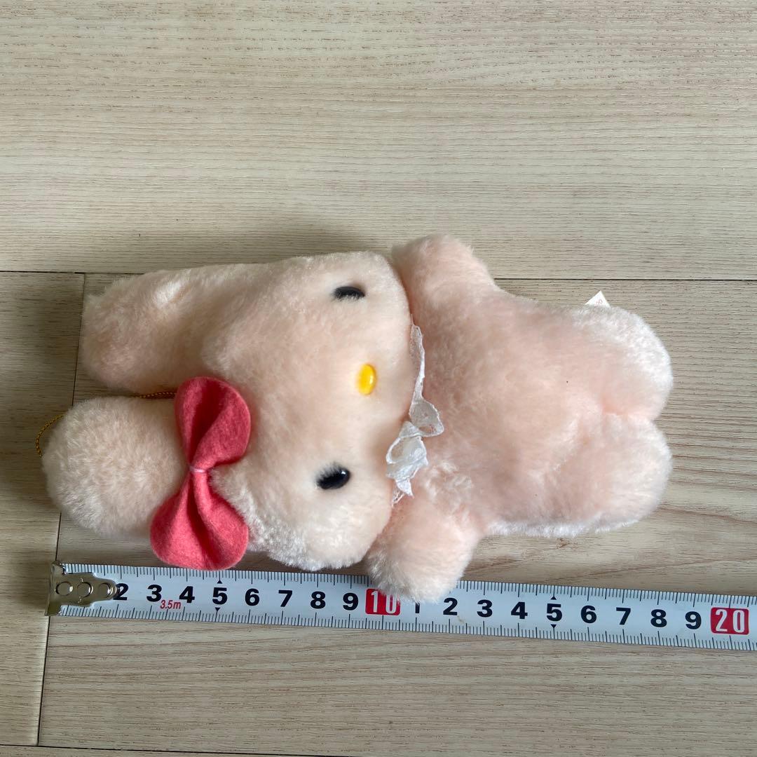 サンリオ　うさぎ　ぬいぐるみ 希少　激レア　昭和　レトロ　マスコット　昭和平成