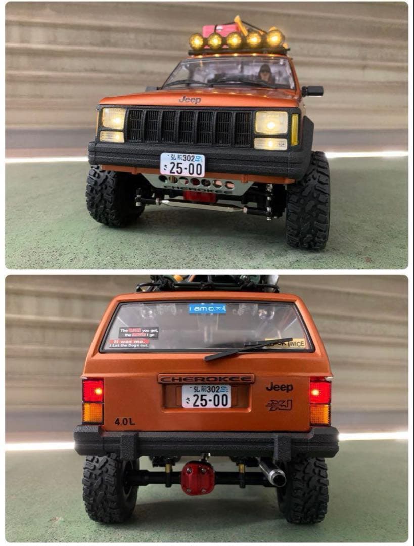 MN78JeepCherokeeラジコンカー技適付き
