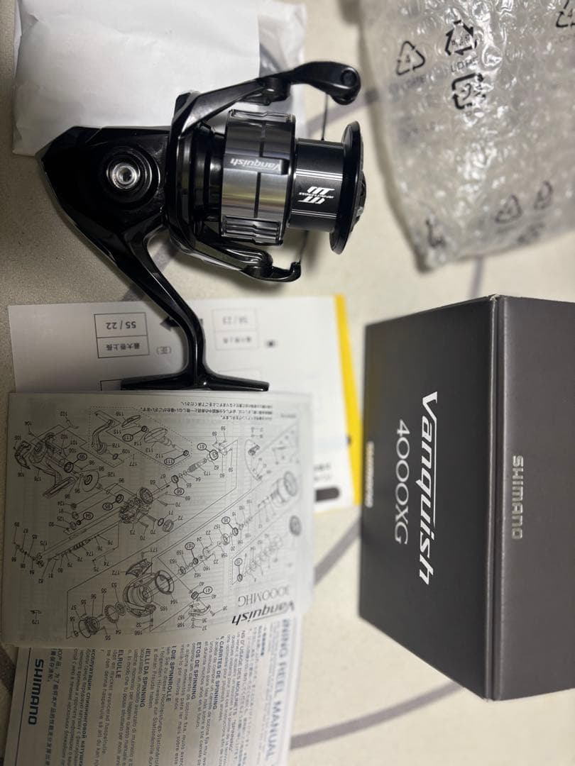 シマノ　23ヴァンキッシュ4000XG 新品未使用品‼️