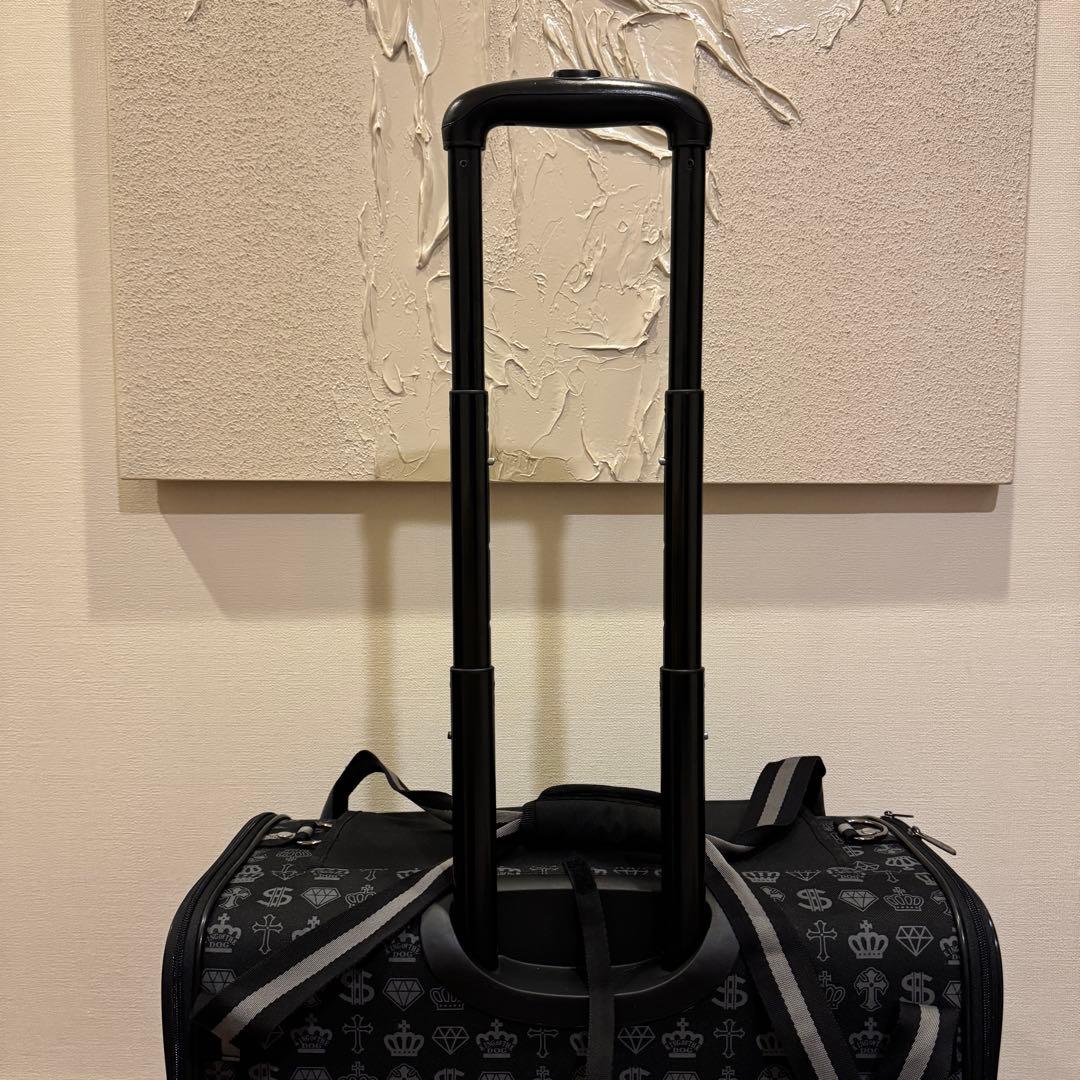 PET PARADISE コロコロキャリー L 王冠柄 キャスター付き　3WAY