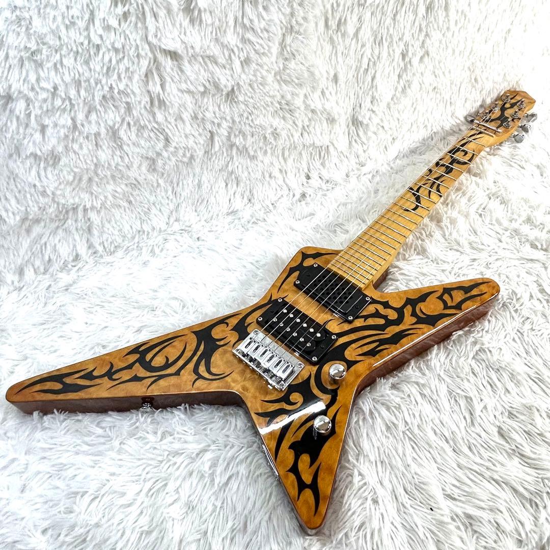 Grassroots GR-RS-40 TRIBAL アンプ内蔵 ギター 高崎晃