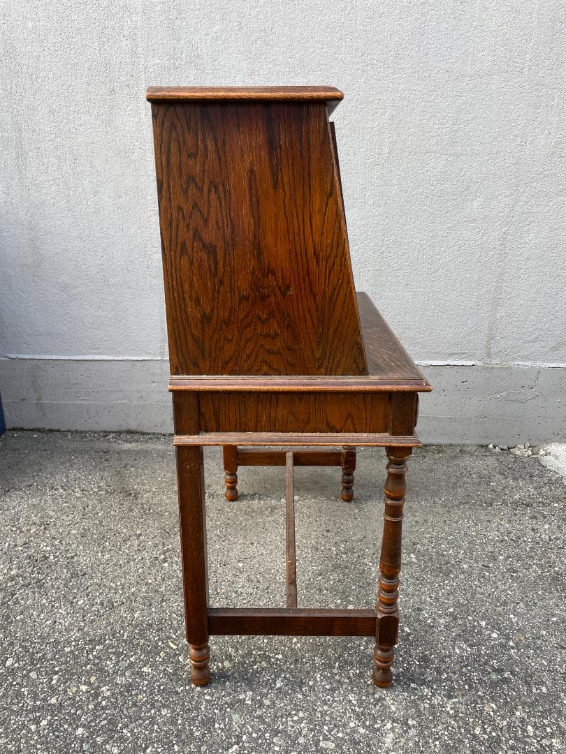 お*ち様 昭和 レトロ 家具 ライティングデスク ライティングビューロー ビュー