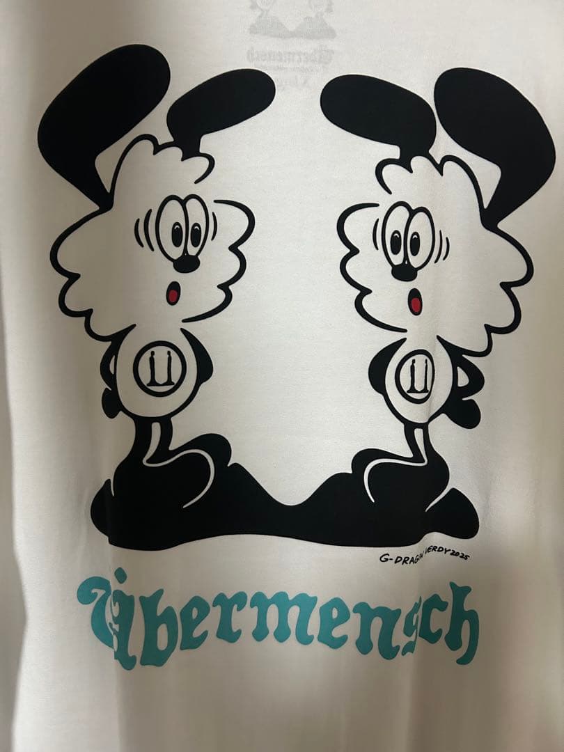 VERDY×G-DRAGON Ubermensch FAM VICK White