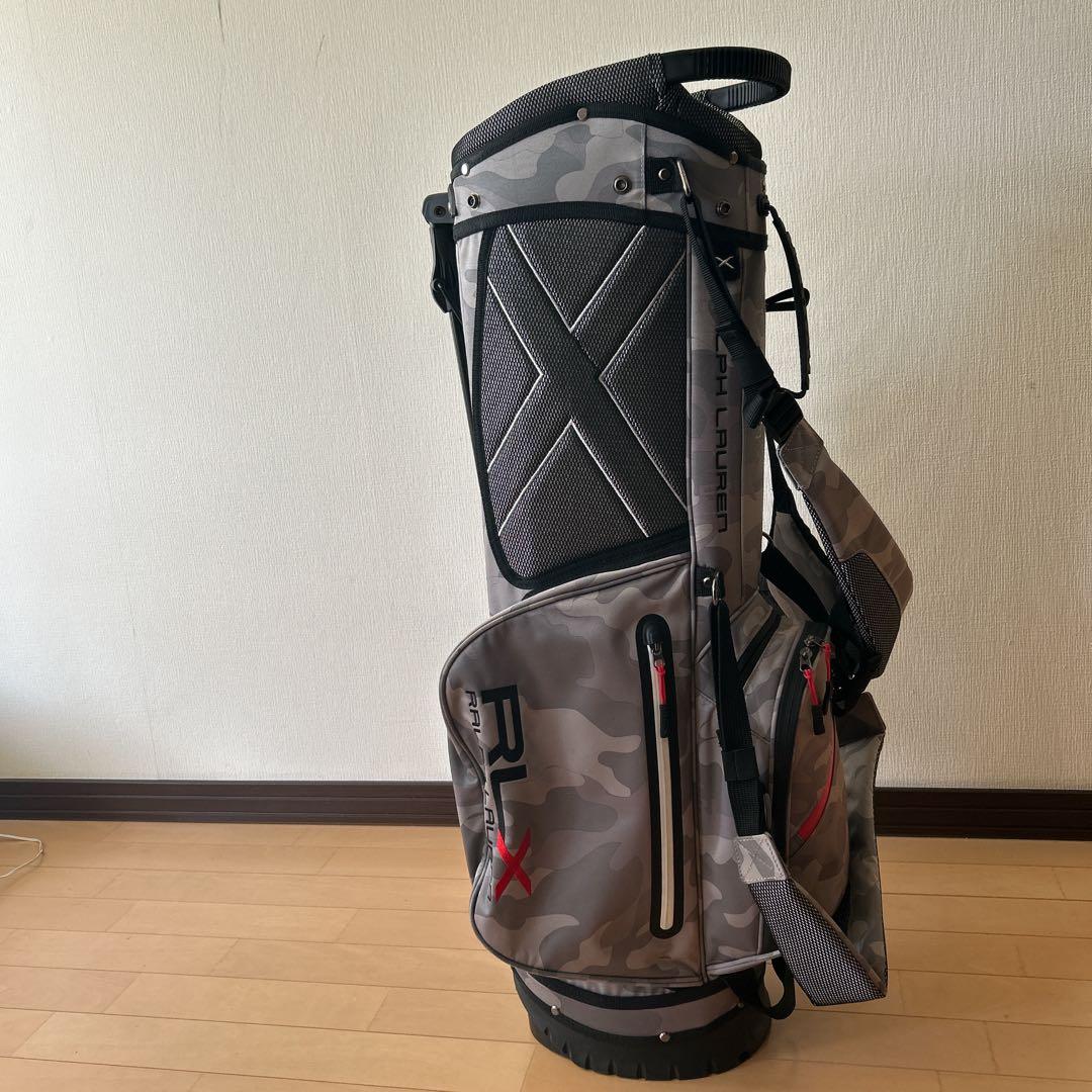 【訳あり】POLO GOLF RLX CAMO2.0 スタンドキャディバッグ