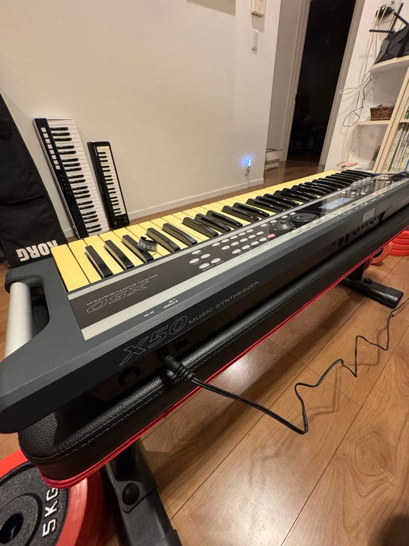 【値下げしました】KORG X50 （完動品・専用ケース付）