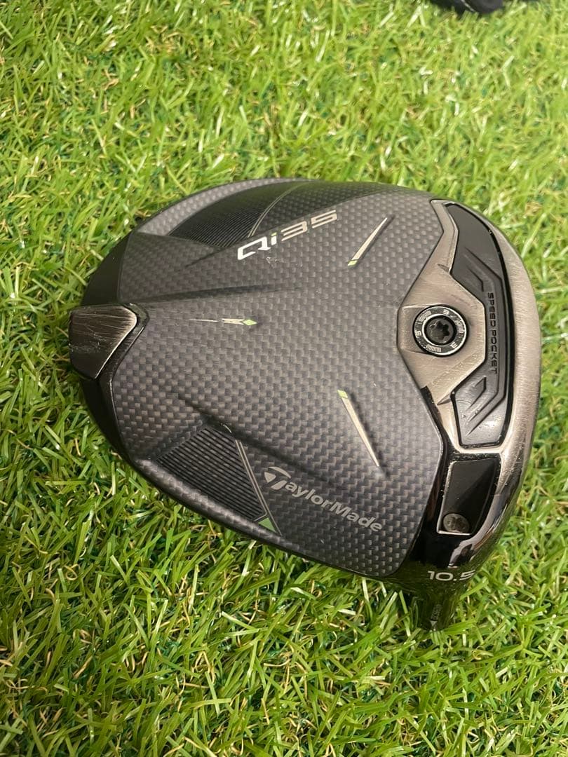 TaylorMade Qi35ドライバー 10.5度 ヘッド単品　カバー付属