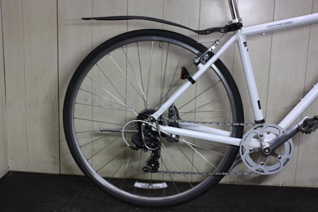 あさひ製WEEKEND アルミ 700C 7速470mm AUTO LED仕様