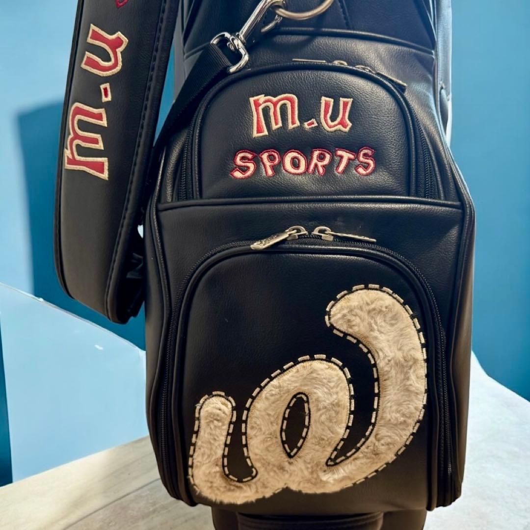 【稀少】 M.U SPORTS キャスター付きキャディバック　ミエコ　ウエサコ