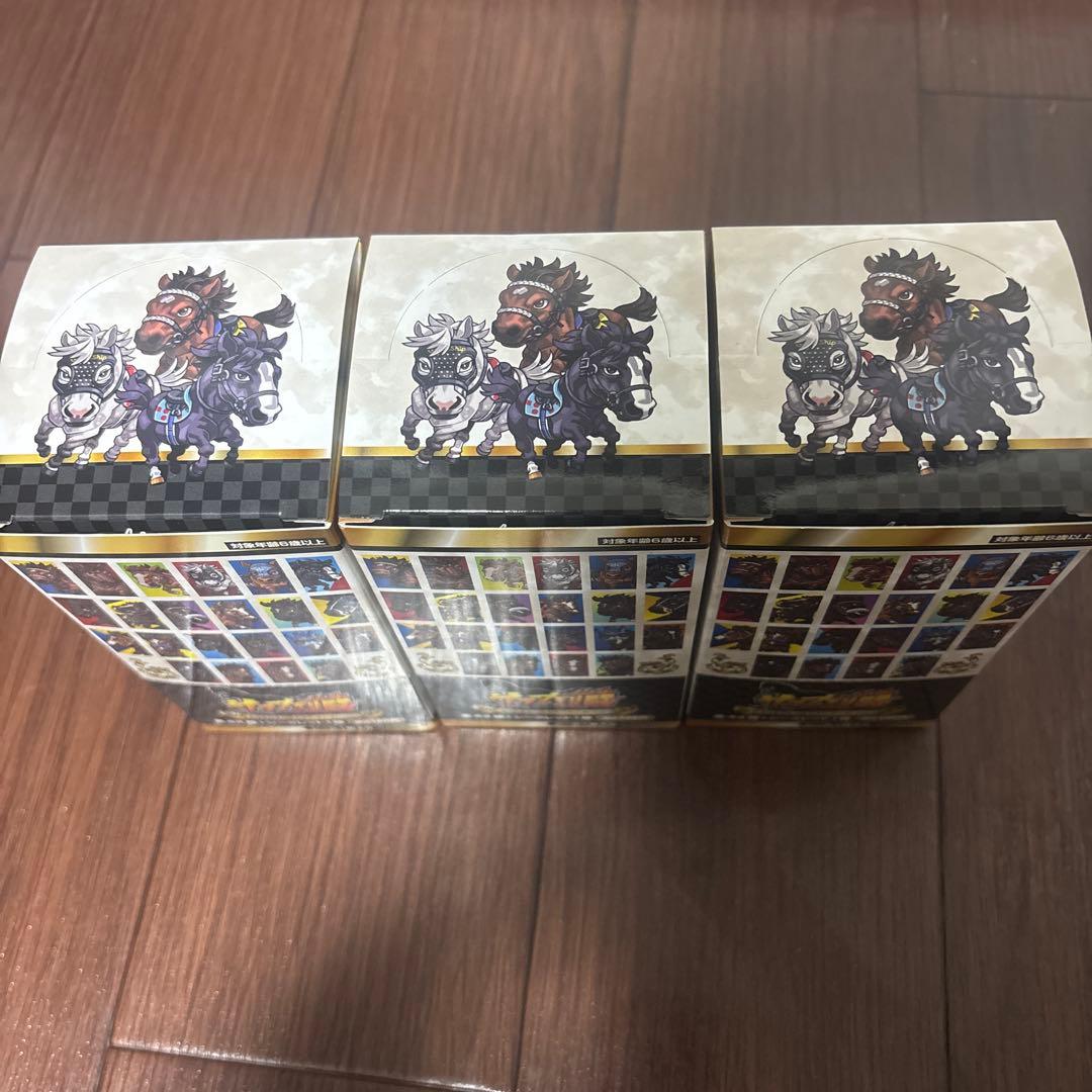 サラブ烈闘デフォルメシールオーナーズ vol.1 3BOX 新品未開封