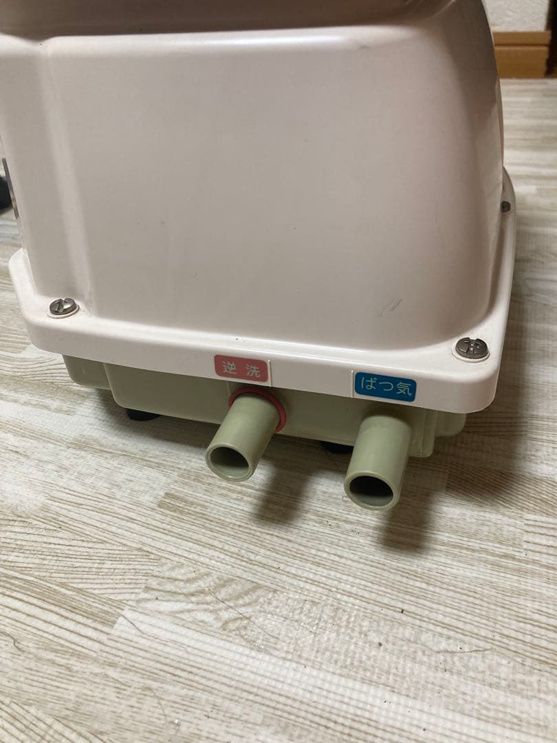 日東工器 メドーブロワ LAG-80E 右ばっ気 100V 浄化槽 エアーポンプ