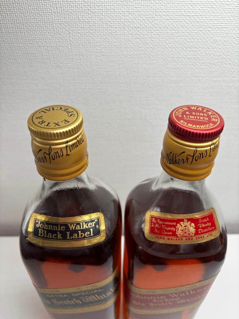 JohnnieWalker Black Label&Red Label白紋章