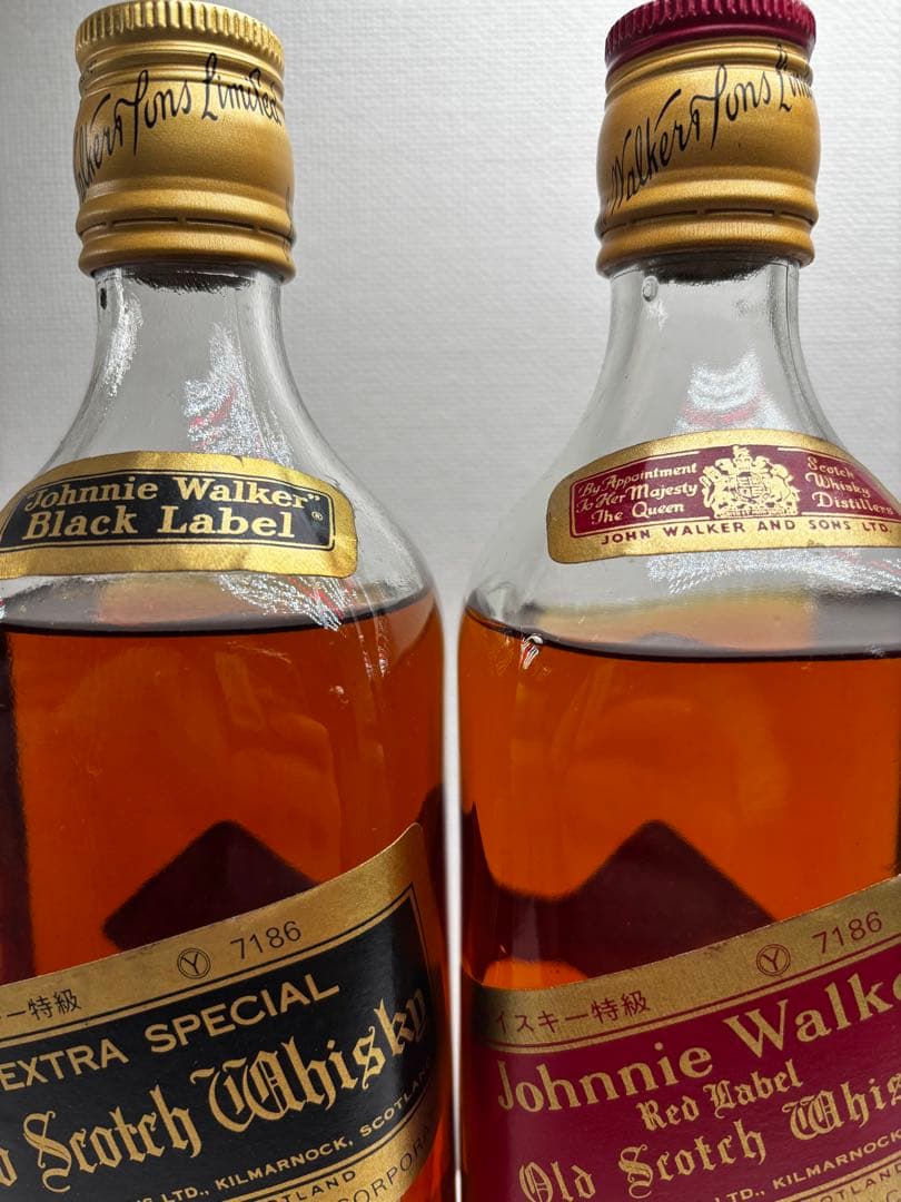 JohnnieWalker Black Label&Red Label白紋章