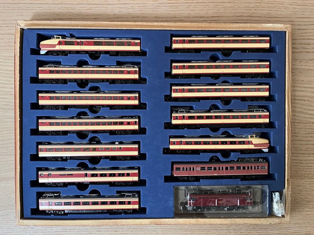 マイクロエース国鉄151系特急「つばめ」・サヤ420・ED73 14両木箱セット