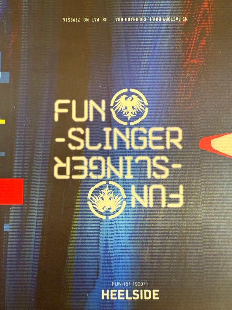 ネバーサマー　FUN-SLINGER スノーボード 151cm