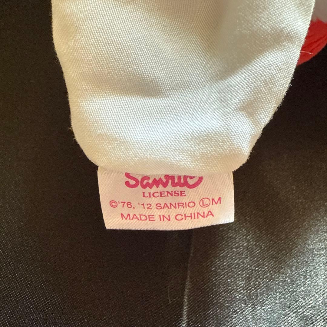 [平成レトロ]⭐️サンリオ⭐️キティ顔型ストラップ付きポーチ 2012年製[激レア]