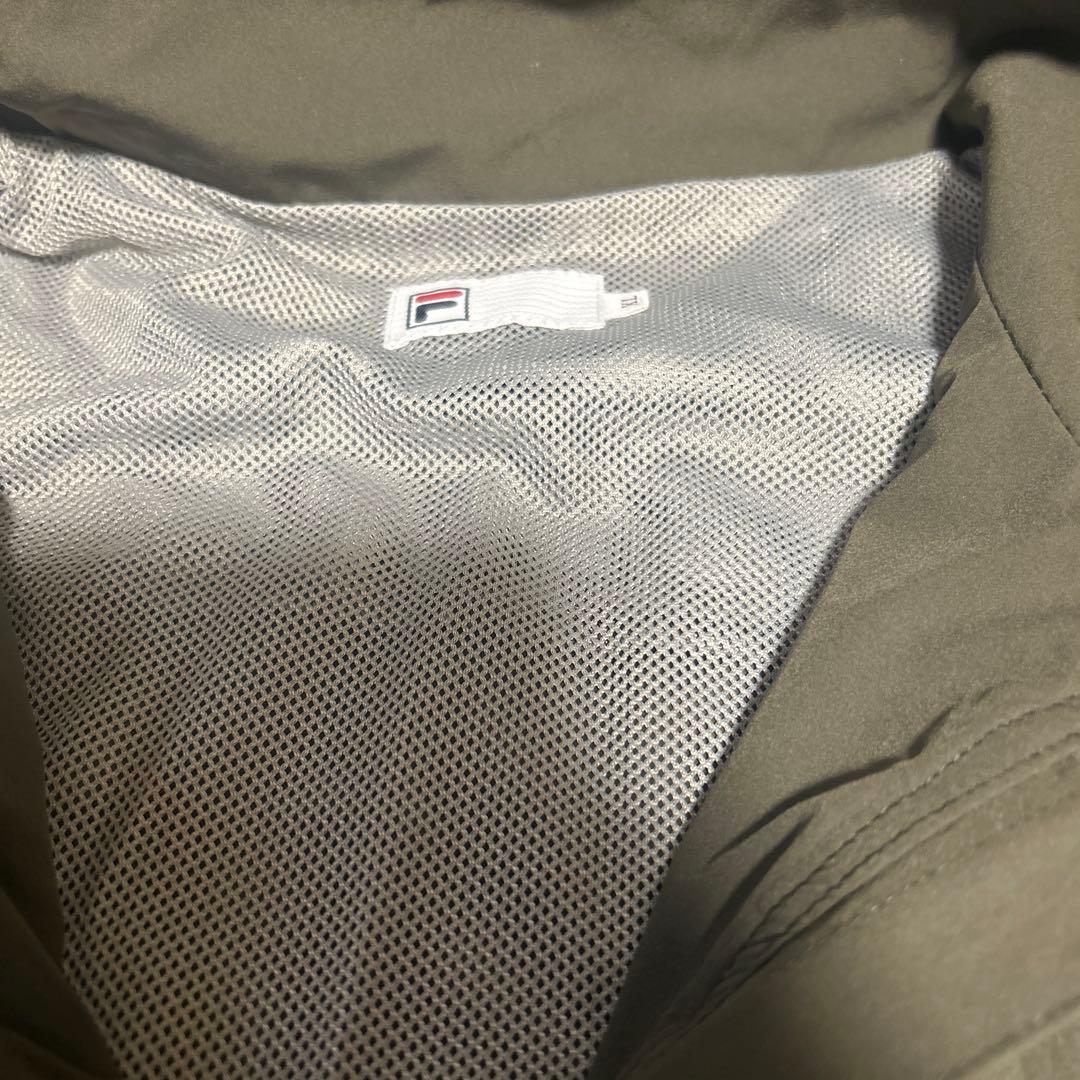 FILAフィラVL2723カーキテニスレディースジャケットXLアドミラルアウター