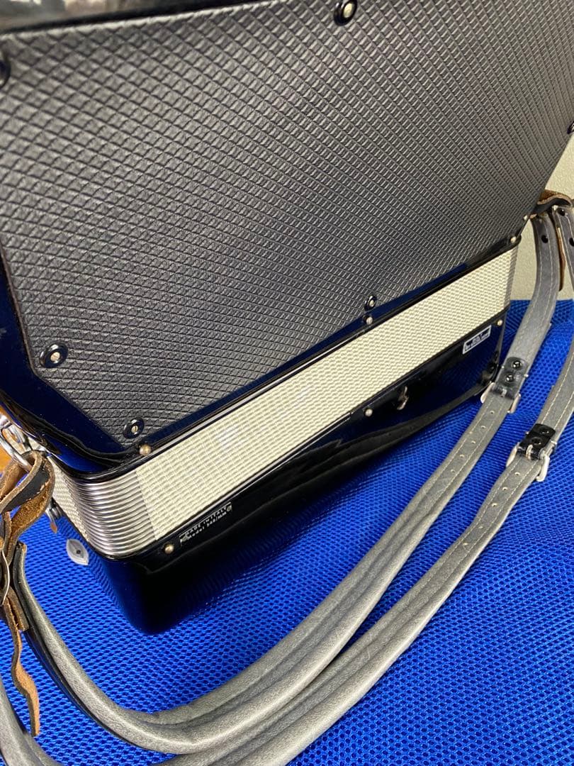 初心者の方最軽量EXCELSIORアコーディオン6kgプラスチックサブタ革張交換