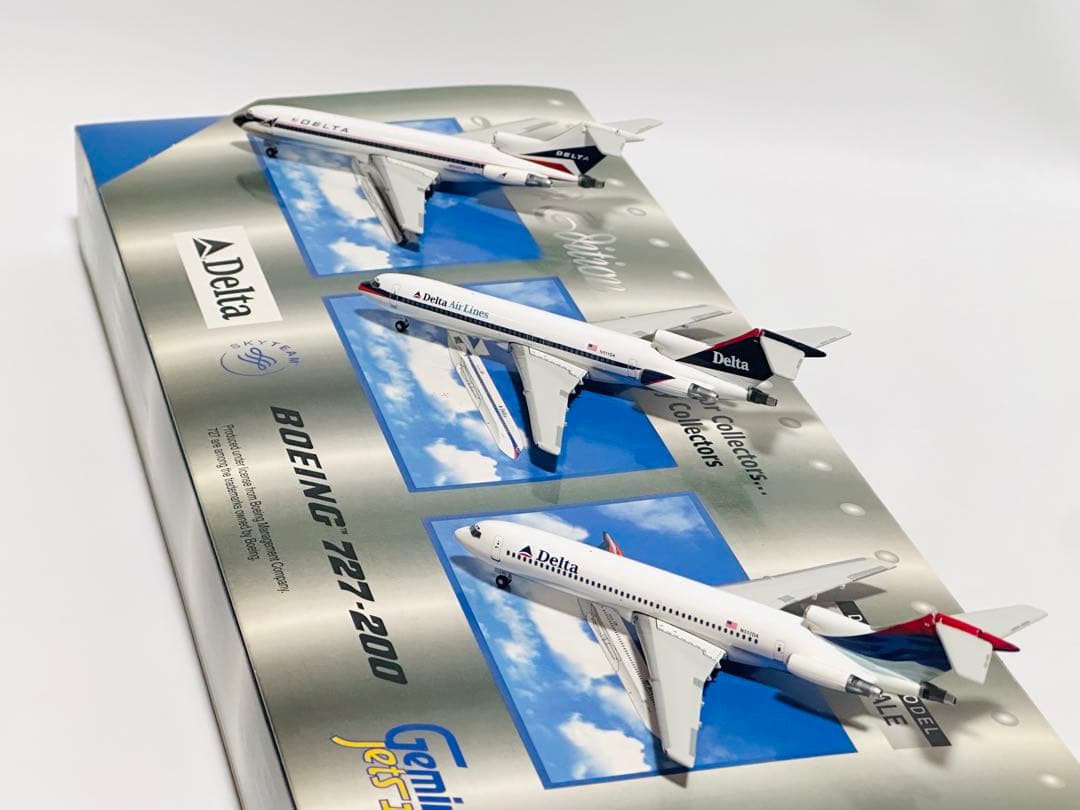 Gemini 1/400 B727-200 デルタ航空 3機セット限定版