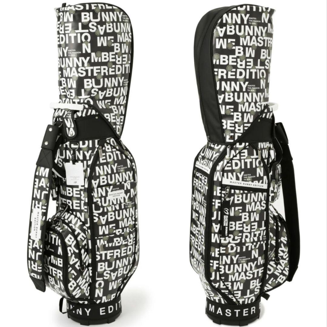 ★新品正規品 PG/マスターバニー 総柄プリント 自立型キャディバッグ