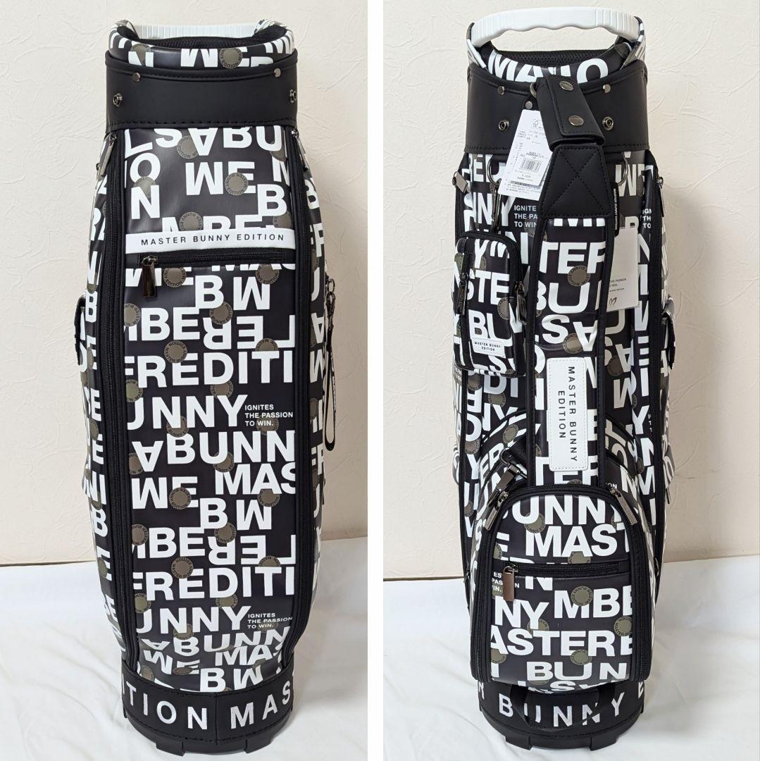 ★新品正規品 PG/マスターバニー 総柄プリント 自立型キャディバッグ