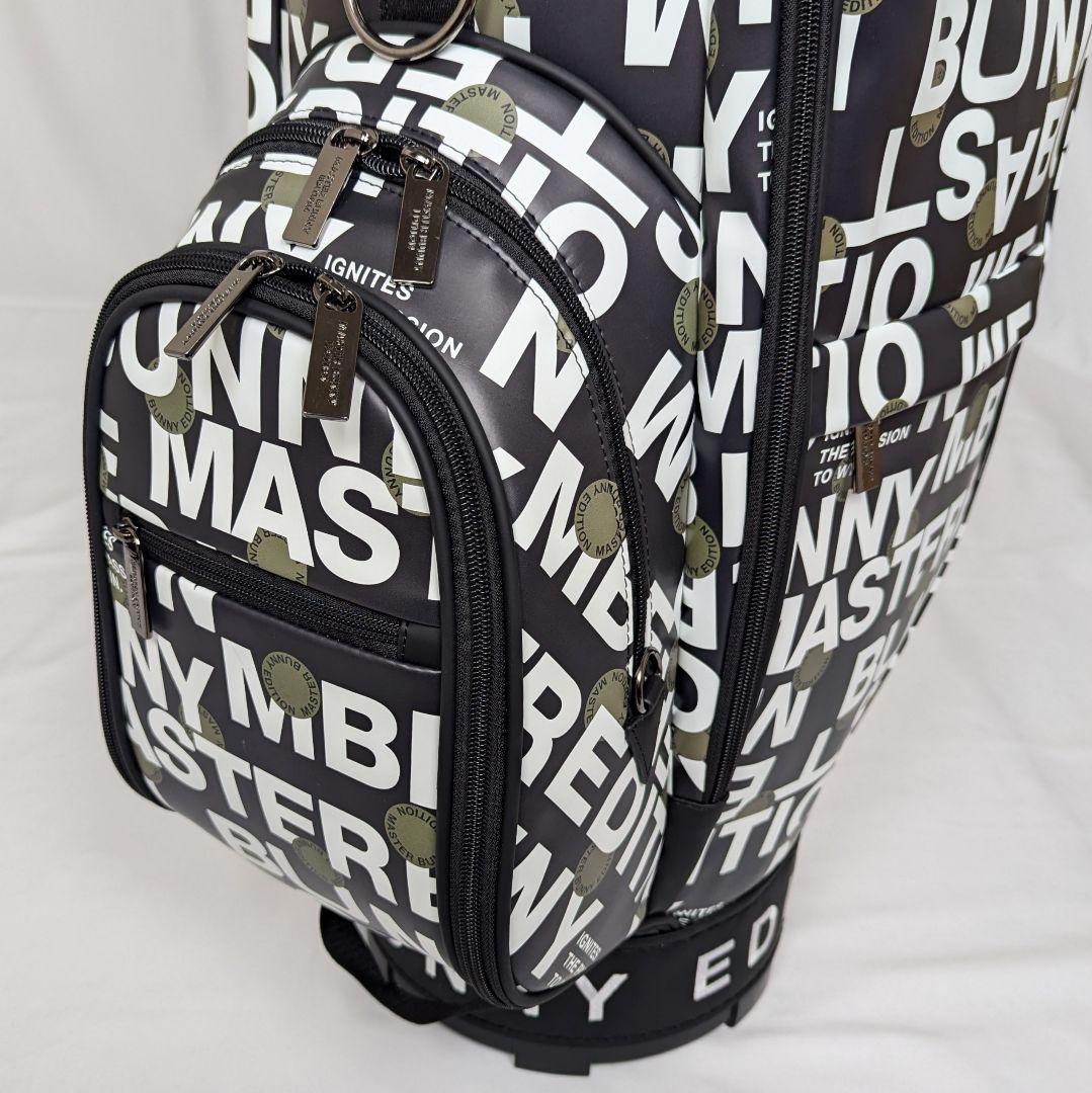 ★新品正規品 PG/マスターバニー 総柄プリント 自立型キャディバッグ