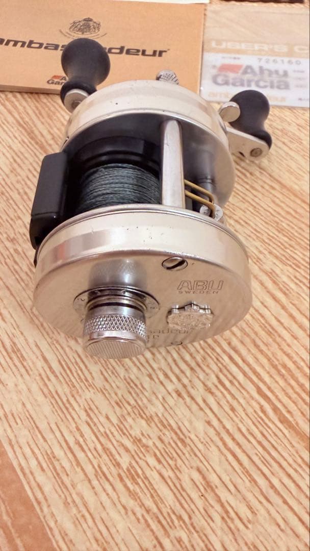 激レア 美品 限定価格 箱付 リール アブガルシア ブラックバス トラウト