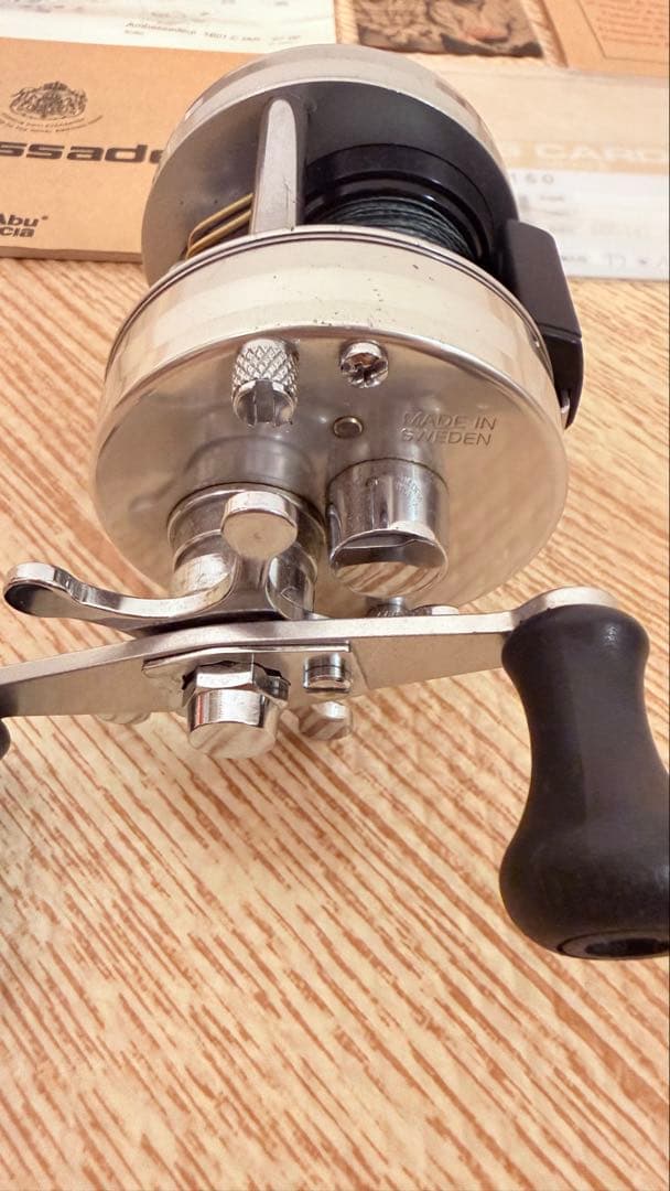 激レア 美品 限定価格 箱付 リール アブガルシア ブラックバス トラウト