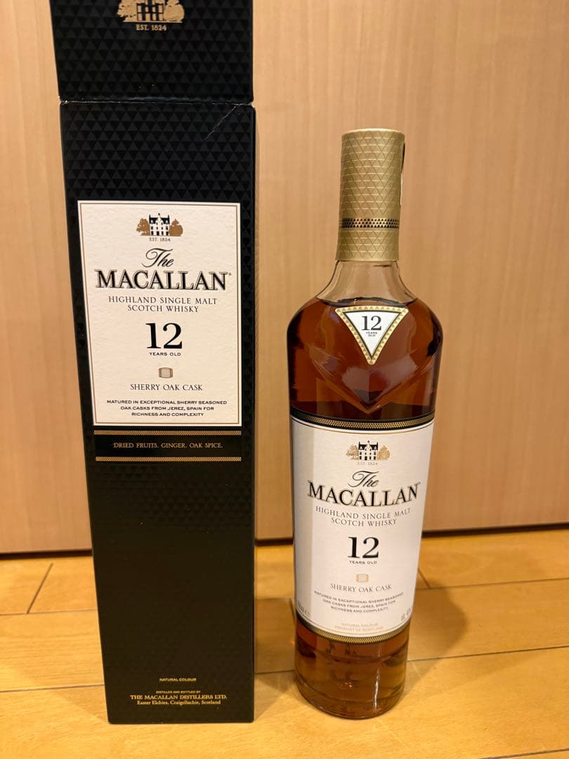 Macallan 12 Year シェリーオークカスク 700ml 新品未開封