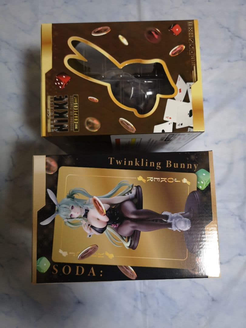 イ*ン様 一番くじ　NIKKE　ラストワン　B賞　ソーダ　ノワール