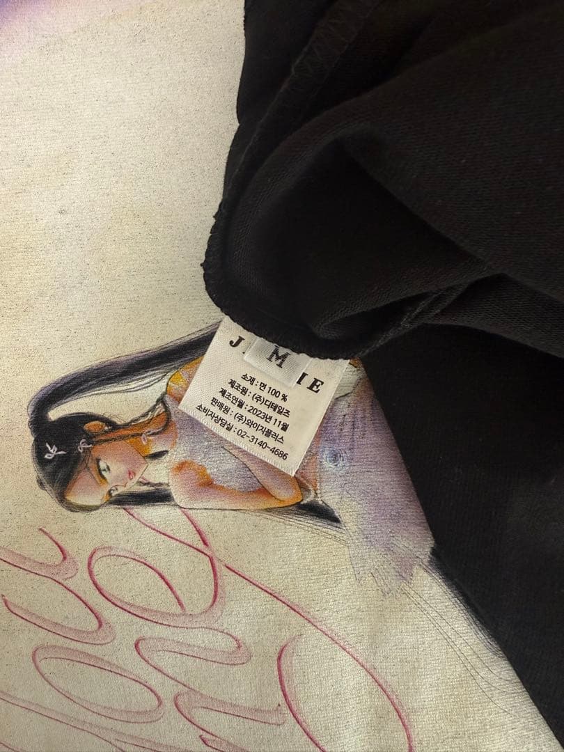 BLACKPINK ジェニ You&Me Tシャツ Mサイズ ブラック