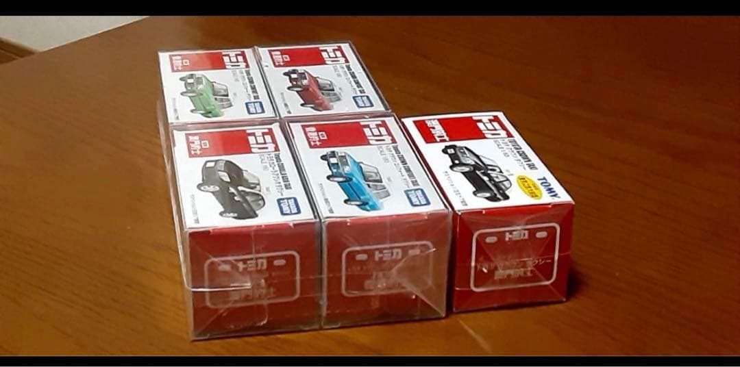 【5台セット】トミカ　香港仕様　タクシー　1/63