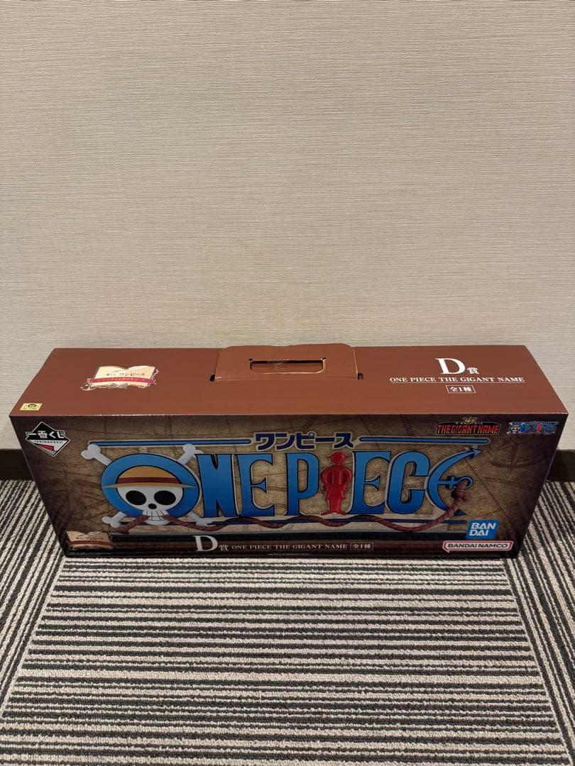 ワンピース一番くじ ギガントネームGIGANTNAMEフィギュア24時間以内発送