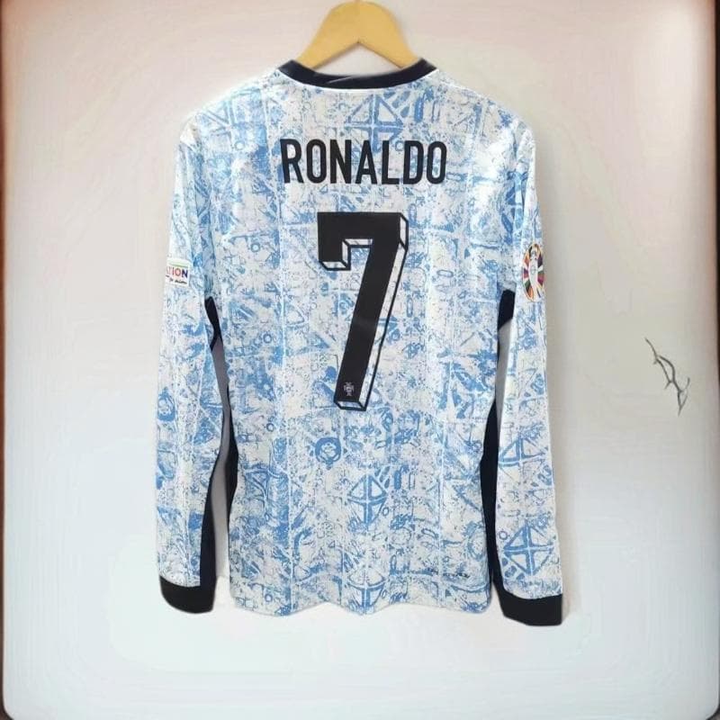 2024 ポルトガル代表 RONALDO 7 長袖 シャツ ロナウド