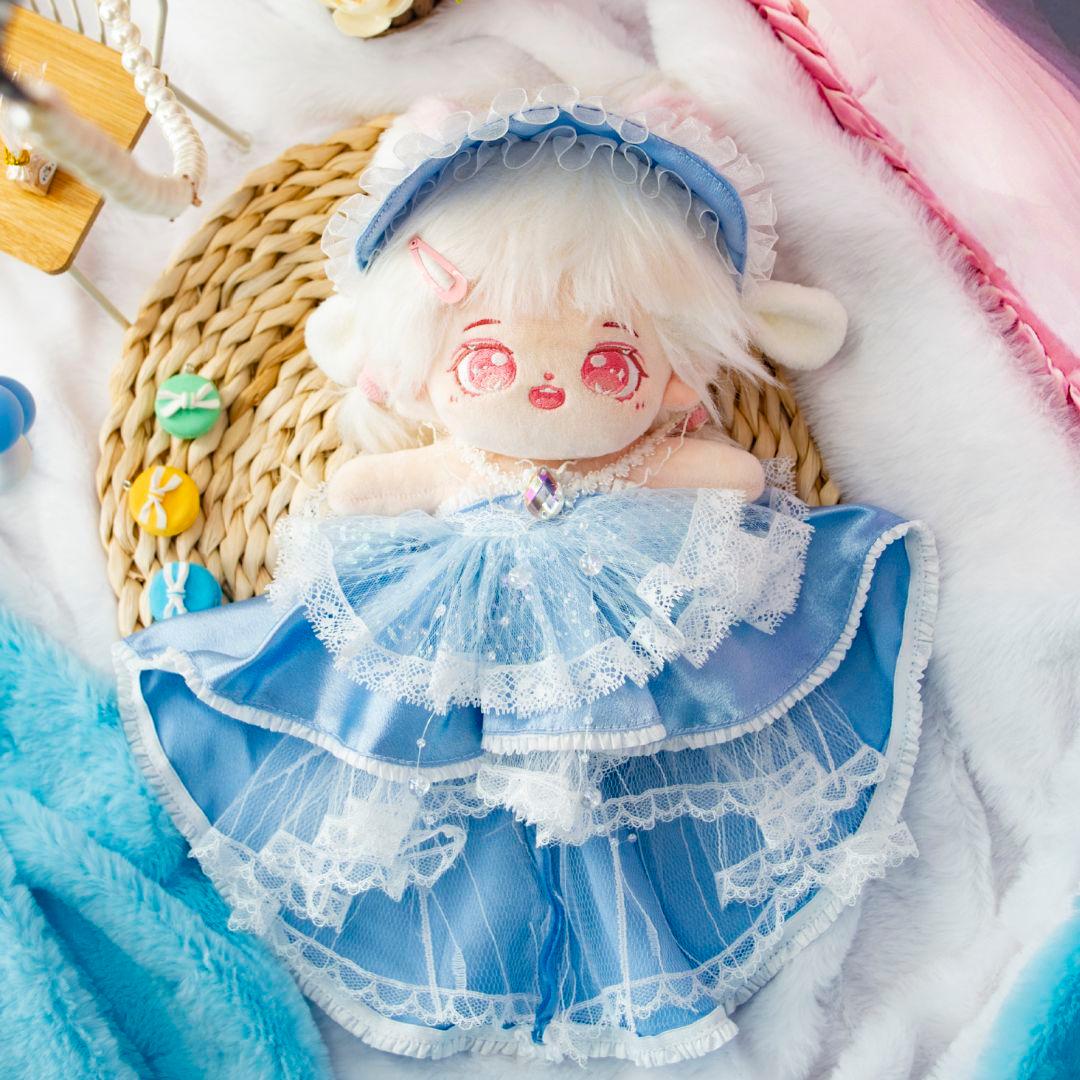 ぬいぐるみ服　20cm　新品　現品着せ替え　ドレス　ワンピース　宮廷　豪華