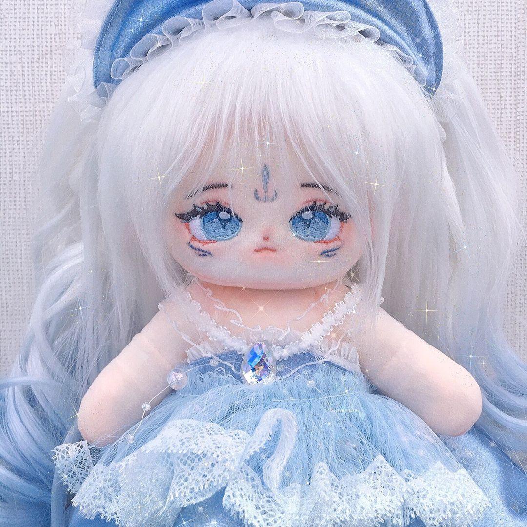 ぬいぐるみ服　20cm　新品　現品着せ替え　ドレス　ワンピース　宮廷　豪華